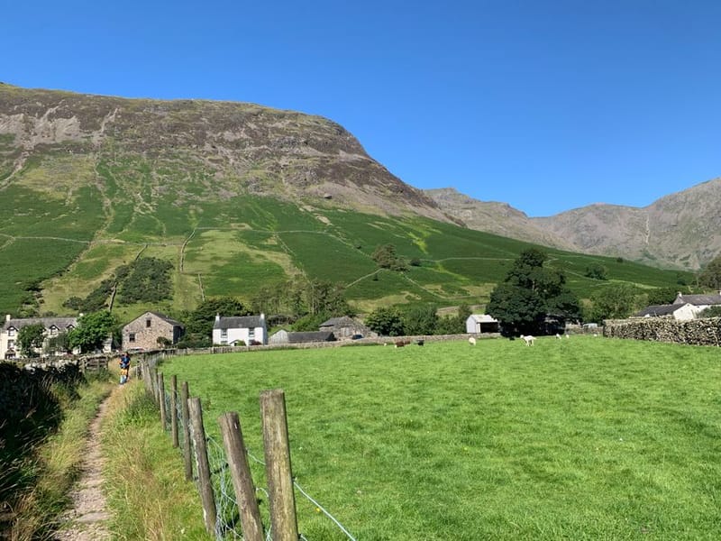 Cartmel Fell countryside in the southern Lake District